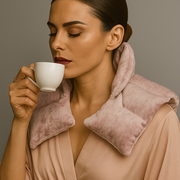 Kozi Shoulder Wraps Warm & Cooling Herbal Comforting for Muscle Pain and Tension Relief